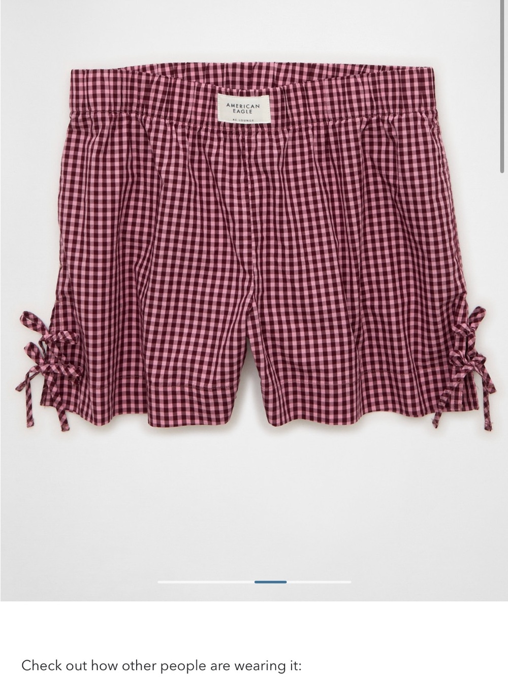 AE Side Tie-Boxer Shorts